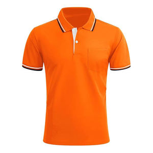 Men's Men Quick Dry Plain Polo <b>T</b>-<b>Shirt</b>-Sportwear High Quality <b>Collar</b> Style Navy Blue Blank Polo <b>Shirts</b> - Product Image 1