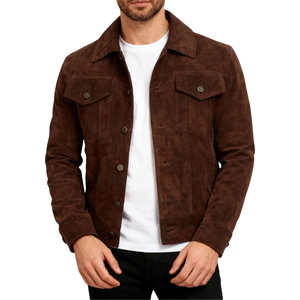 Men Signatures Premium Leather Suede <b>Jacket</b> Crafted For The Modern Man Bold Leather Suede <b>Jacket</b> For Men - Product Image 1