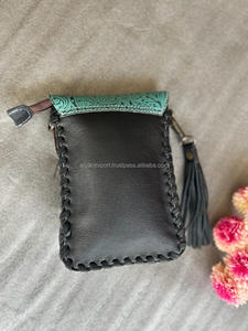 ออกแบบใหม่กระเป๋าถือกระเป๋าถือหนัง Cowhide จริงขอบมือเครื่องมือแกะสลักกระเป๋าขนาดเล็กกระเป๋าสะพายข้อมือกระเป๋าสะพาย - Product Image 5