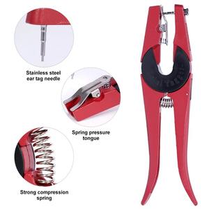 แท็กหูหมูแบบกลม หมายเลข 001-100 สำหรับปศุสัตว์ แกะ กระต่าย พร้อมคีมติดแท็ก ป้องกันหลุด สำหรับสัตว์เลี้ยง - Product Image 3