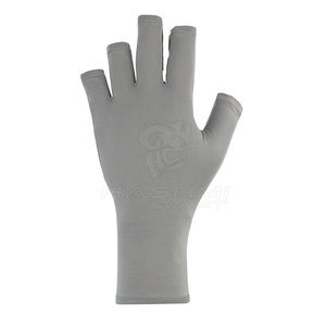 Lightweight Non Slip Fishing Gloves With Adjustable Wrist <b>Strap</b> Soft Fabric Palm And Flexible <b>Finger</b> Fit - Product Image 2
