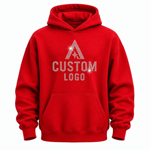 Sudadera con Capucha Premium Personalizada con Logotipo de Pedrería |   Sudadera con Capucha de Forro Polar Grueso para Hombre y Mujer - Product Image 1