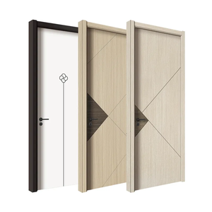 ประตูไม้ภายในแบบกันน้ำ ปรับแต่งได้ตามต้องการ ดีไซน์ประตูไม้สักแบบใหม่ล่าสุด ประตู WPC สำหรับตกแต่งบ้าน - Product Image 2
