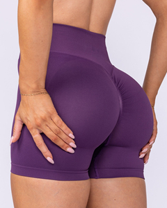 Shorts de sport taille haute sans coutures pour femmes, idéaux pour l'entraînement, le yoga et les activités sportives – Vente en gros - Product Image 4