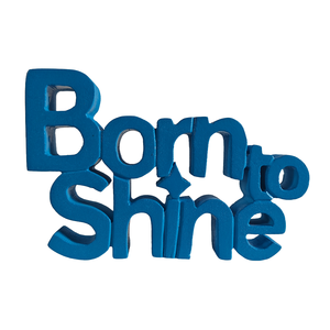 Born to Shine Motivational Wood Aesthetic Table Decorative Item for Home Study Desk or Office Table Decor Study Room Decor Items - Product Image 2