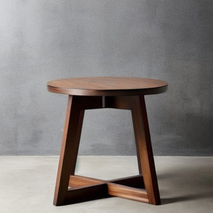 GOOD DESIGN TB1155 Modern Designer Side <b>Table</b> with MDF Bone and <b>Resin</b> Inlay <b>for</b> Home Office and Hotel Use - Product Image 2