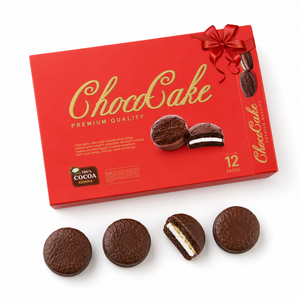 Fabricant vietnamien : Meilleur prix, best-seller, qualité supérieure, délicieuse tarte au chocolat, conditionnée en boîtes de 12 unités. - Product Image 2