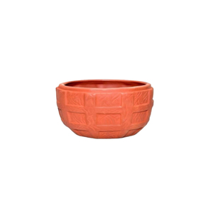 Jardinière en terre cuite artisanale légère, design Art Déco moderne, écologique, pour extérieur, idéale pour la décoration de Diwali et des maisons de retraite - Product Image 1
