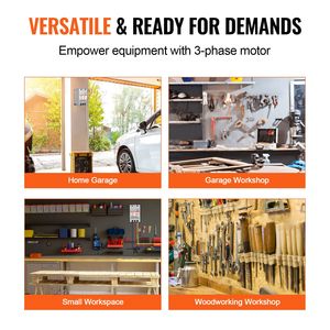 Convertitore Digitale da Monofase a Trifase 10HP 30A 220V per Uso Residenziale e Commerciale Leggero, Inverter e Convertitore con Trasformatore di Fase - Product Image 2