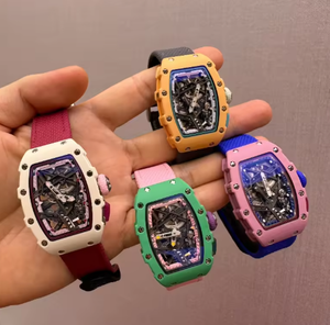 Luxury Men's Stainless Steel Mechanical <b>Watch</b> Sapphire Crystal Dial 44mm <b>Case</b> Stainless Steel Band Push Button High Quality - Product Image 1