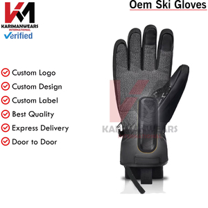 <b>Ski</b> Gloves Advanced Winter Gloves Touchscreen Waterproof Thermal Insulated OEM Wholesale - Product Image 5