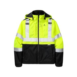 Chaqueta de Seguridad de Alta Visibilidad para Hombre, Impermeable, Reflectante, para Trabajo, Construcción, Resistente al Viento, Modelo 2026 - Product Image 3