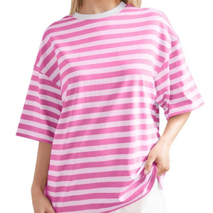 เสื้อยืดครอปท็อปสีดำพิมพ์ลายสั่งทำพิเศษสำหรับผู้หญิง คอวี แขนสั้น กระดุมหน้า แบบเรียบ ขายส่ง - Product Image 6