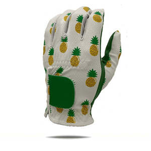 Gants de golf légers en cuir véritable avec sangle de poignet réglable pour une utilisation professionnelle et des entraînements quotidiens en extérieur - Product Image 1