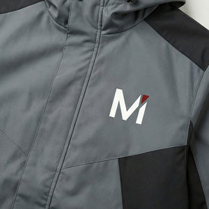 Veste à capuche unisexe imperméable et résistante au vent, coupe ajustée, style streetwear, marque privée - Product Image 5