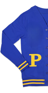 เสื้อสเวตเตอร์ปักโลโก้แบบใหม่ สั่งทำสีและขนาดได้ แขนยาว สำหรับชมรมนักเรียนชายหญิง  ผ้าขนสัตว์/อะคริลิก กระดุมหุ้มผ้า - Product Image 4