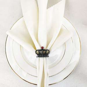 แหวนรองผ้าเช็ดปากคุณภาพพรีเมียม สำหรับตกแต่งโต๊ะอาหารและงานจัดเลี้ยง ใช้ซ้ำได้ - Product Image 3