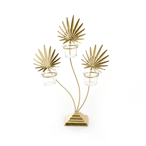 Fabricant de confiance, porte-bougie en métal chic pour une décoration intérieure tendance, ajoutant une touche élégante et une ambiance chaleureuse de lumière de bougie. - Product Image 2