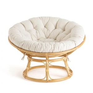 <b>Cane</b> wood furniture eco friendly rattan patio papasan swivel <b>chair</b> set handcrafted egg <b>chairs</b> - Product Image 3