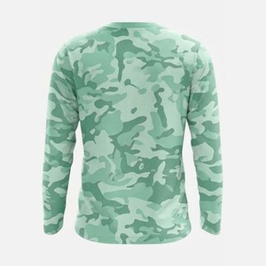เสื้อตกปลาสำหรับผู้ชายแบบสั่งทำพิเศษ UPF 50+ แห้งเร็ว ระบายอากาศได้ดี แขนยาว เสื้อผ้ากีฬาประสิทธิภาพสูง - Product Image 3
