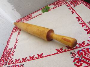 Handmade <b>Wooden</b> <b>Rolling</b> <b>Pin</b> for Roti and Pastry Making - Product Image 4