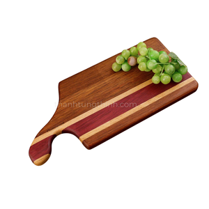 Planche à découper en bois Thinh Tung Thinh, polie à la main, design minimaliste, durable, pour la restauration, fabriquée au Vietnam - Product Image 4
