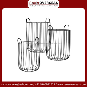 Top Quality Metal <b>Laundry</b> <b>Basket</b> Durable Stylish & Spacious for Clothes Towels & More At Pocket Friendly Prices From Supplier - Product Image 3