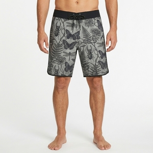 Customized Logo Quick Dry Solid Colors Board Shorts Surfing Swim <b>Trunks</b> Swimwear <b>Men</b> Beach Polyester Shorts - Product Image 4