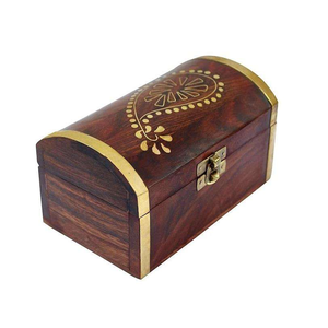 Boîte de rangement à bijoux en bois moderne réglable, faite à la main, de qualité supérieure - barkah star, capacité personnalisée, vente en gros - Product Image 3