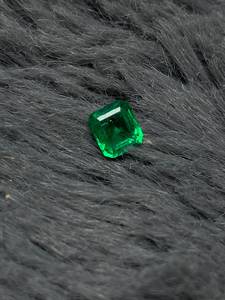 Piedra Preciosa de Esmeralda Natural Verde, Corte Esmeralda Rectangular, Piedra Suelta Verde para Joyería - Product Image 5