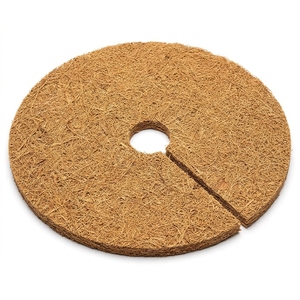 Anneaux et disques de paillis modernes en fibre de coco pour la protection des racines des arbres, pour l'intérieur et l'extérieur, gain de place, aménagement des plantes - Product Image 3
