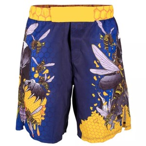 OEM 2026 Lightweight Men's MMA Shorts Quick Dry Gym Wear for Kickboxing BJJ Wrestling UFC Training <b>Stretch</b> Fight Gear - Product Image 1