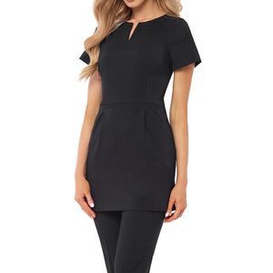 Túnicas de Uniforme de Salón de Belleza de Poliéster y Spandex para Mujer, Uniforme de Spa para Damas, Túnica de Spa - Product Image 3