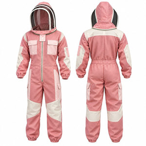 Combinaison d'apiculture haute performance respirante, vêtement de protection ventilé avec bande réfléchissante, voile de protection, équipement de sécurité niveau D - Product Image 1