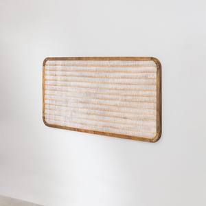 Cabecero Vandana Flux Merino para cama de 150 cm en madera de mango Yulara - Product Image 4