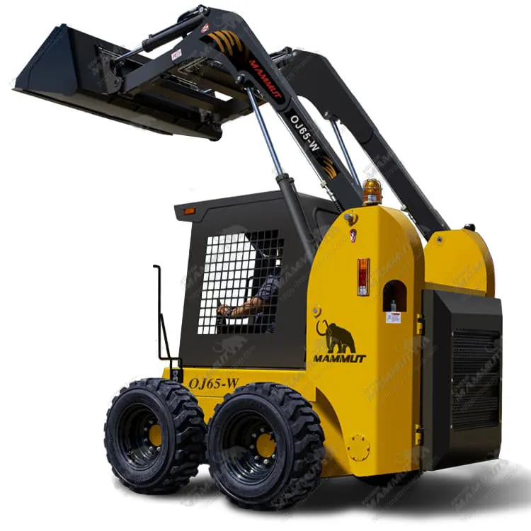 Wholesale EPA skid steer loader compact minicargador loader bucket front end skid loader for sale