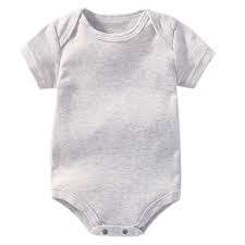 Mamelucos de bebé de tela de seda de plátano suave personalizados Color blanco con diferentes tamaños - Product Image 3