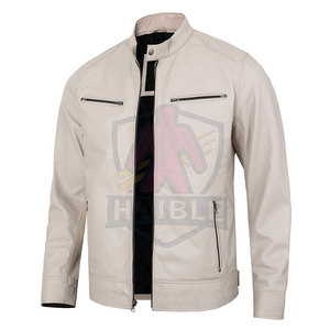 เสื้อแจ็คเก็ตมอเตอร์ไซค์หนังแท้คุณภาพสูง ระบายอากาศได้ดี ราคาถูก สำหรับผู้ชาย ใส่ได้ในฤดูหนาว กันน้ำ MOQ ต่ำ - Product Image 5