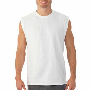 Nueva Camiseta Deportiva Transpirable de Tela Lisa para Gimnasio, Camiseta sin Mangas para Hombre al por Mayor, la Mejor Camiseta sin Mangas para Hombre - Product Image 3