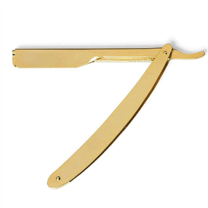 Professional Barber Grooming Stainless Steel Straight Razor with Wood Handle High Quality Salon Shaving Razor Single Edge - Product Image 1