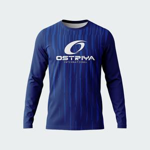 Camiseta de Fútbol Sublimada de Manga Larga Personalizada de Alta Calidad 2026, Colores Personalizados, 100% Poliéster, Transpirable, de Secado Rápido - Product Image 3