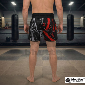 กางเกงมวยไทย OEM หลายสี ระบายอากาศได้ดี ประสิทธิภาพสูง ทนทานต่อการฉีกขาด ผลิตจากผ้าซาติน สำหรับนักมวย MMA มืออาชีพ ทั้งชายและหญิง - Product Image 2