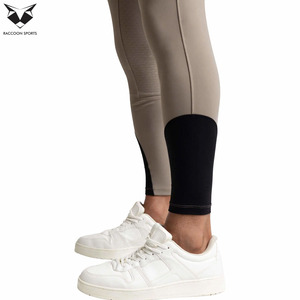 2026 Newest Style Men Full Seat Riding Skinny Fit <b>Stretch</b> Competition Breeches Breathable Equestrian Pants for Horse Training - Product Image 4