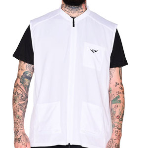 Gilet de barbier pour hommes, respirant, léger, réutilisable, design confortable, parfait pour la coupe de cheveux, le coiffage, l'entretien et le salon - Product Image 1