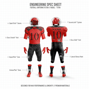Club Team Wear Custom Color & Size Whole Sale Outdoor Gaming Safety American Football Uniforms Athletic Sports Adult Uniforms - Product Image 2