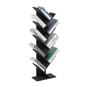 Libreria a 9 Ripiani a Forma di Albero per Espresso, Design Verticale per Esporre Libri e Decorazioni - Product Image 2