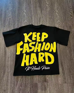 Camisetas sin Mangas con Estampado de Personajes, Corte Regular, de Alta Calidad, Marca Personalizada al por Mayor, Estilo Gótico Coreano para Hombre, MOQ Bajo, 100% Algodón - Product Image 2