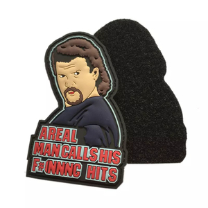 Parche de Goma de PVC con Logotipo Personalizado |   Etiqueta Táctica de Velcro (Hook & Loop) para Ropa Urbana |   Precio de Fábrica al por Mayor - Product Image 2