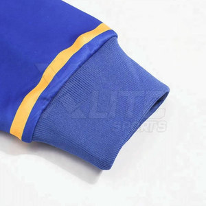 Survêtement de sport d'hiver pour le football, veste à cordon de serrage et pantalon assorti, 100 % polyester respirant, pour l'entraînement de football et la course à pied - Product Image 5