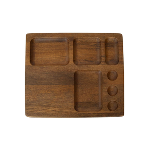 Tabla de Cortar de Madera para Cocina, Bloque de Cortar de Madera con Asa, Accesorios Rústicos para Encimera de Cocina - Product Image 4